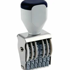 QWIKMARK Rubber Number Stamps - Number Stamp - 8 Bands - Steel - 1 Each