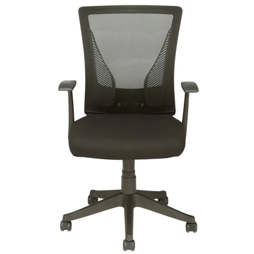 Radley Mesh Mid-Back Task Office Chair, Black, BIFMA Compliant