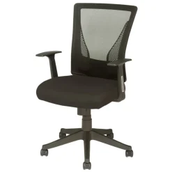 Radley Mesh Mid-Back Task Office Chair, Black, BIFMA Compliant