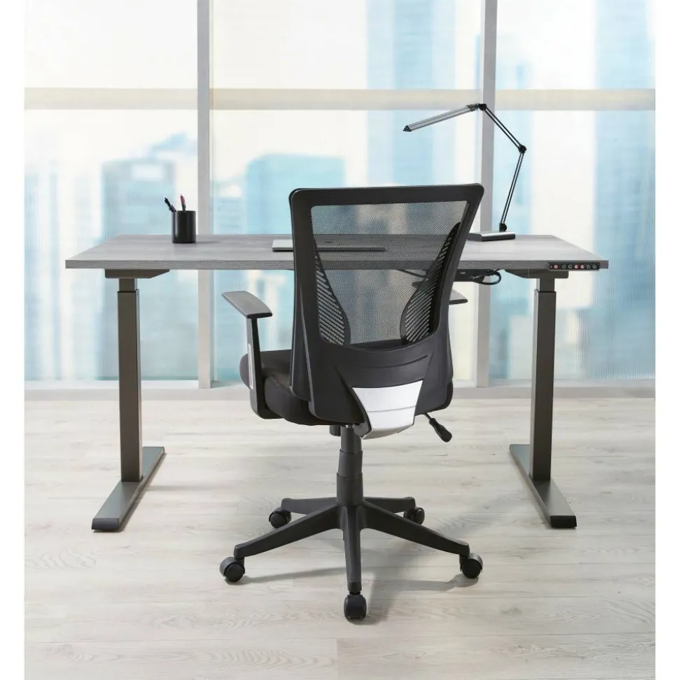 Radley Mesh Mid-Back Task Office Chair, Black, BIFMA Compliant
