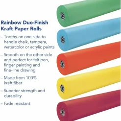 Rainbow Duo-Finish Kraft Paper