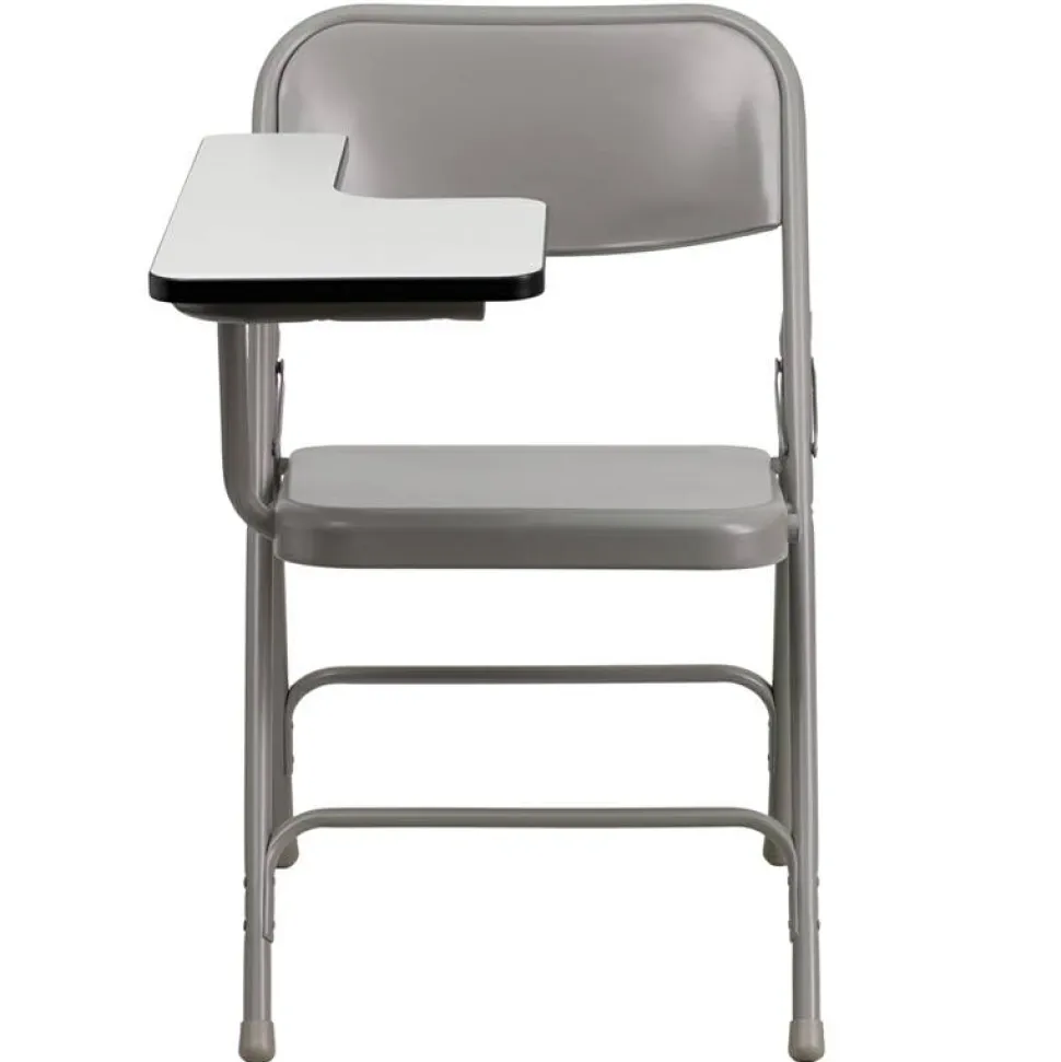 Ralph Premium Steel Folding Chair with Right Handed Tablet Arm