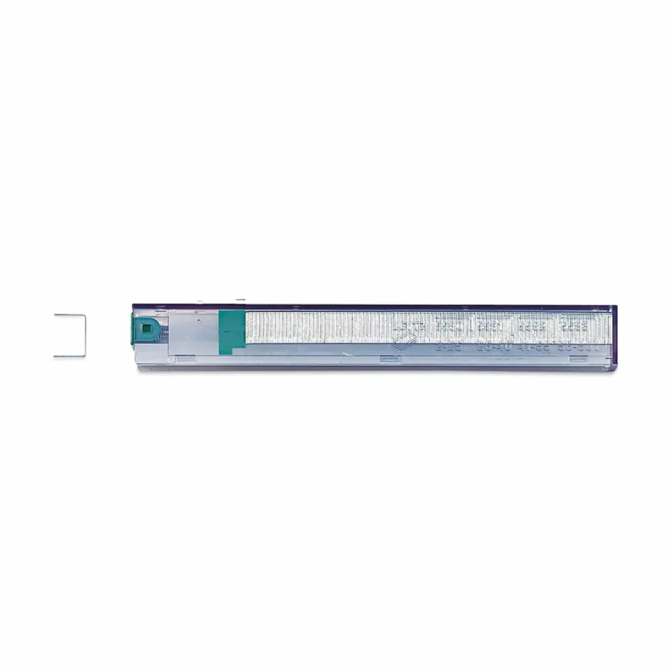 Rapid Heavy-Duty Stapler Cartridge, 3/8", Green, 210 Per Cartridge, Pack of 5 Cartridges