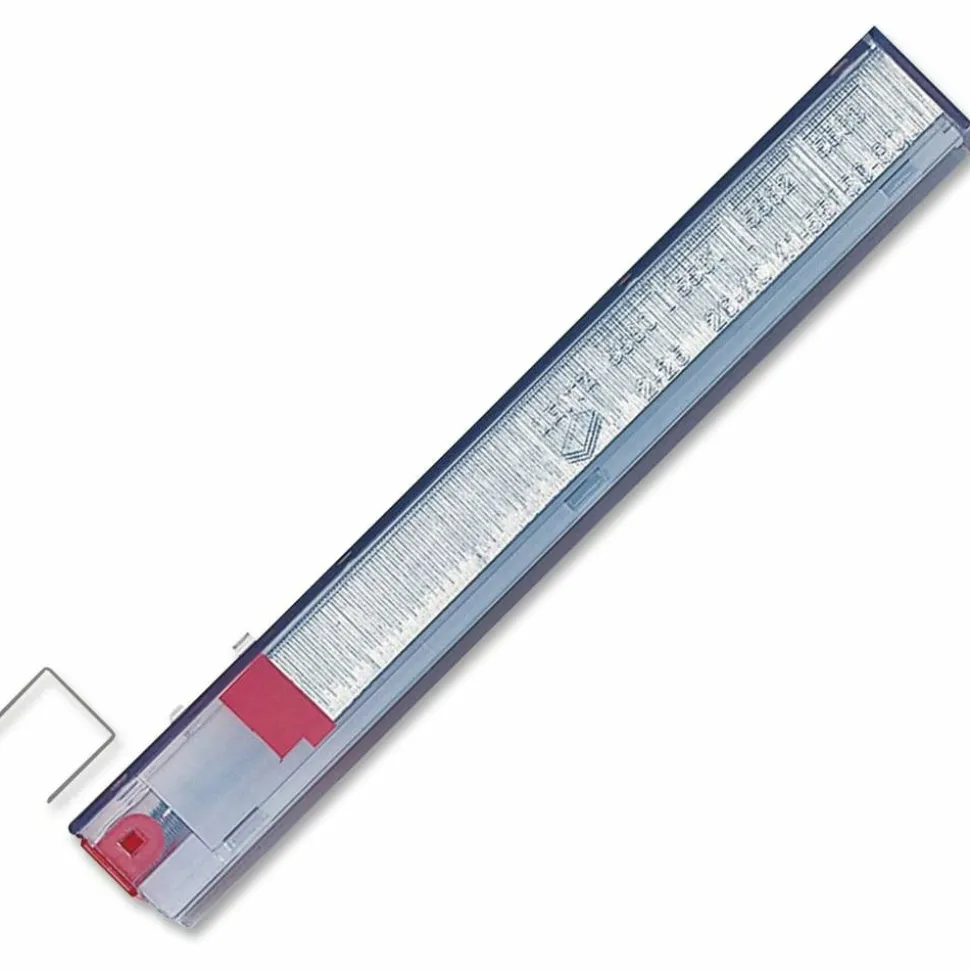 Rapid Heavy-Duty Stapler Cartridge, 7/16", Red, 210 Per Cartridge, Pack of 5 Cartridges