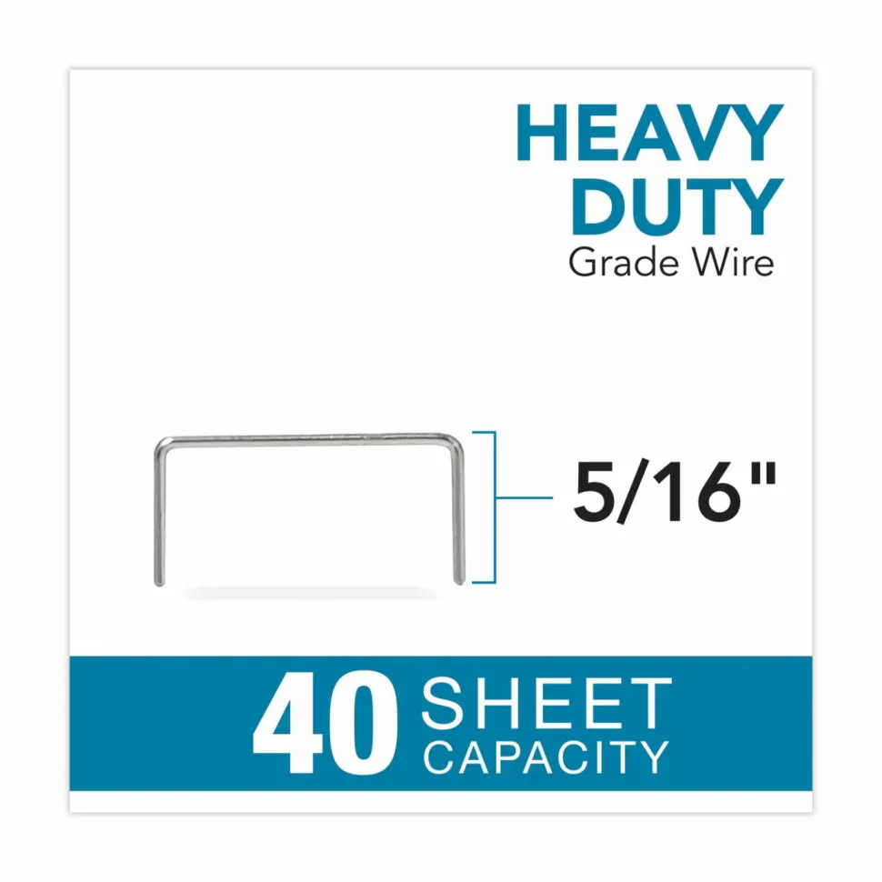 Rapid Heavy-Duty Stapler Cartridge, 5/16" Full Strip, 210 Staples Per Cartridge, Box Of 5 Cartridges