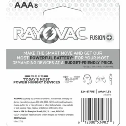 Rayovac Fusion Battery