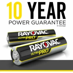 Rayovac Ultra Pro Alkaline AA Battery 8-Packs