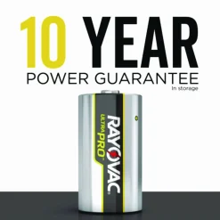 Rayovac Ultra Pro Alkaline D Batteries - For Multipurpose - D - 1.5 V DC - Alkaline - 12 / Pack
