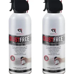 Read Right DustFree Multipurpose Duster, 10 oz Can, 2/Pack