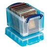 Really Useful Box Plastic Storage Container, 3.0 Liters, Clear