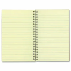 Rediform Brown Board Notebook, 5" x 7-3/4", 1 Subject, 80 Sheets, Brown