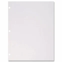 Rediform Heavyweight Reinforced Filler Paper - Letter - 100 Sheets - Plain - 20 lb Basis Weight - 8 1/2