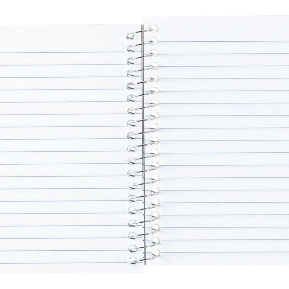 Rediform Spiralbound Bright Memo Notebook, 3" x 5", 60 Sheets, Assorted Colors