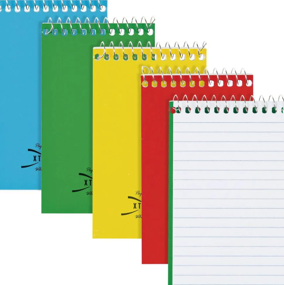 Rediform Wirebound Memo Notebook, 3" x 5", 60 Sheets, Assorted Colors