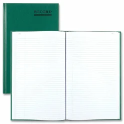 Rediform Emerald Series Account Book - 500 Sheet(s) - Gummed - 7 1/4