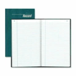 Rediform Granite Series Record Books, 7-1/4" x 12-1/4", 300 Sheets, Blue
