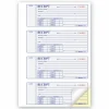 Rediform MRediform Money Receipt Collection Forms, 2-Part, Carbonless, 7" x 2 3/4", Set Of 400