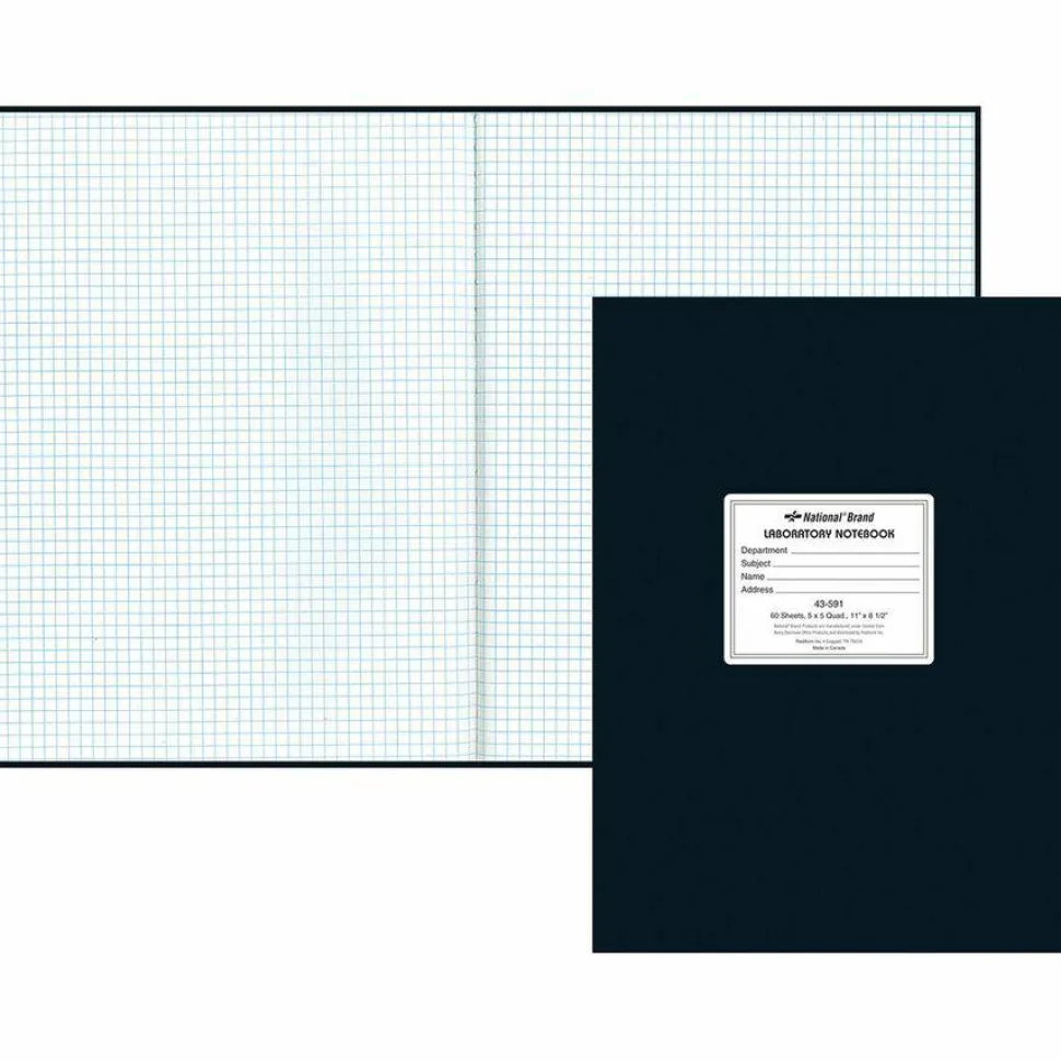 Rediform Quad Ruled Laboratory Notebook