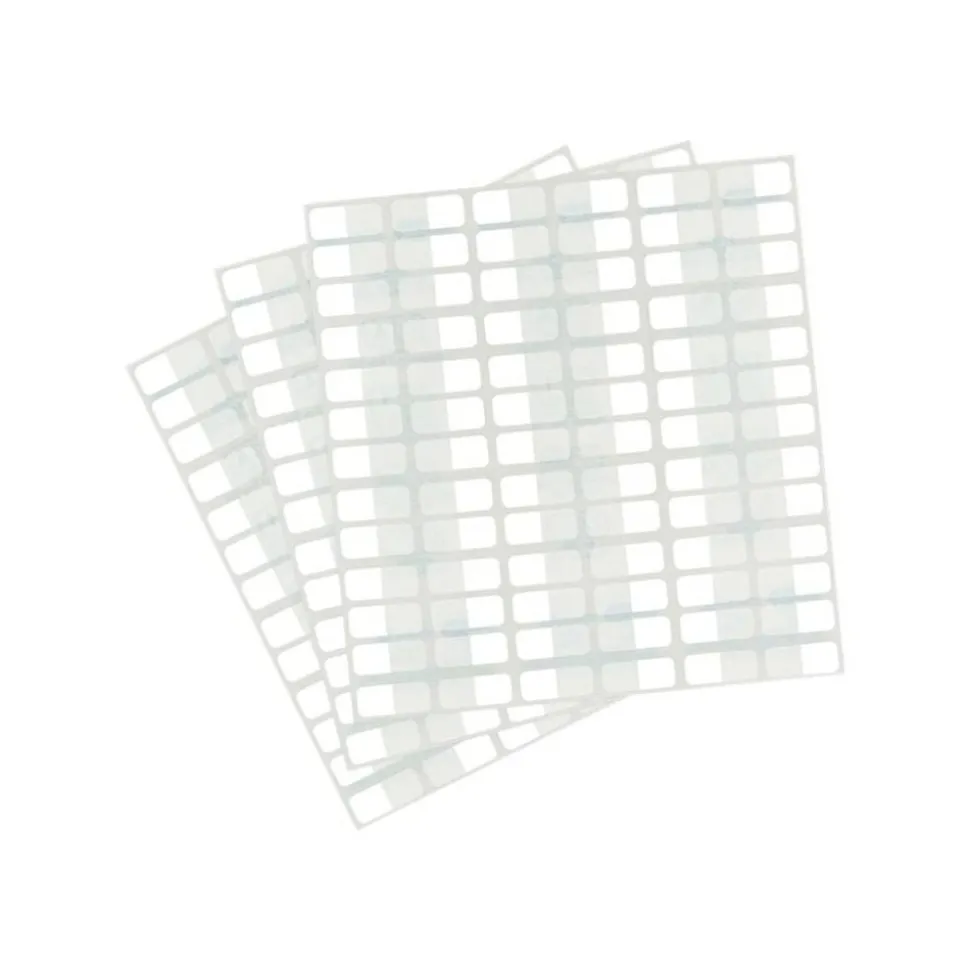 Redi-Tag Permanent Index Tabs, Blank, White, Pack Of 104 Tabs