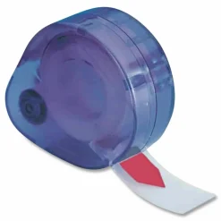 Redi-Tag Preprinted Signature Flags In Dispenser, SIGN HERE, Arrow, Red