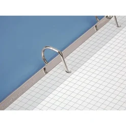 Reinforced Filler Paper, 8" x 10-1/2", Quadrille Ruled, White, Pack Of 100 Sheets
