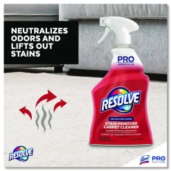 Resolve Professional Carpet Spot Cleaner, 32 Oz Bottle, Case Of 12