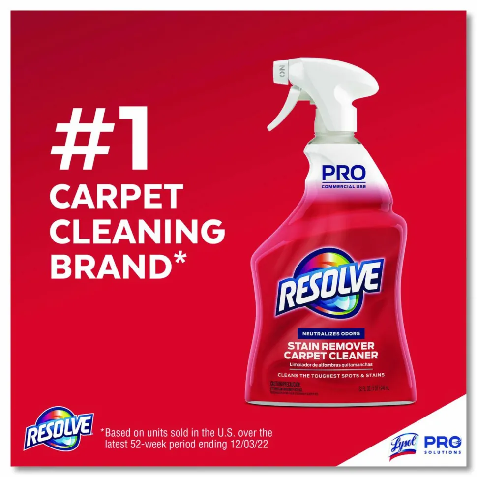 Resolve Professional Spot & Stain Carpet Cleaner, 32 Oz Bottle