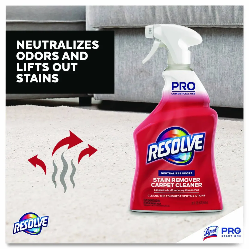 Resolve Professional Spot & Stain Carpet Cleaner, 32 Oz Bottle