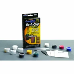 ReStor-it Quick20 Fix-A-Chip Repair Kit, 7 Intermixable Colors, Mixing Cup, Applicator, Color Mixing Guide
