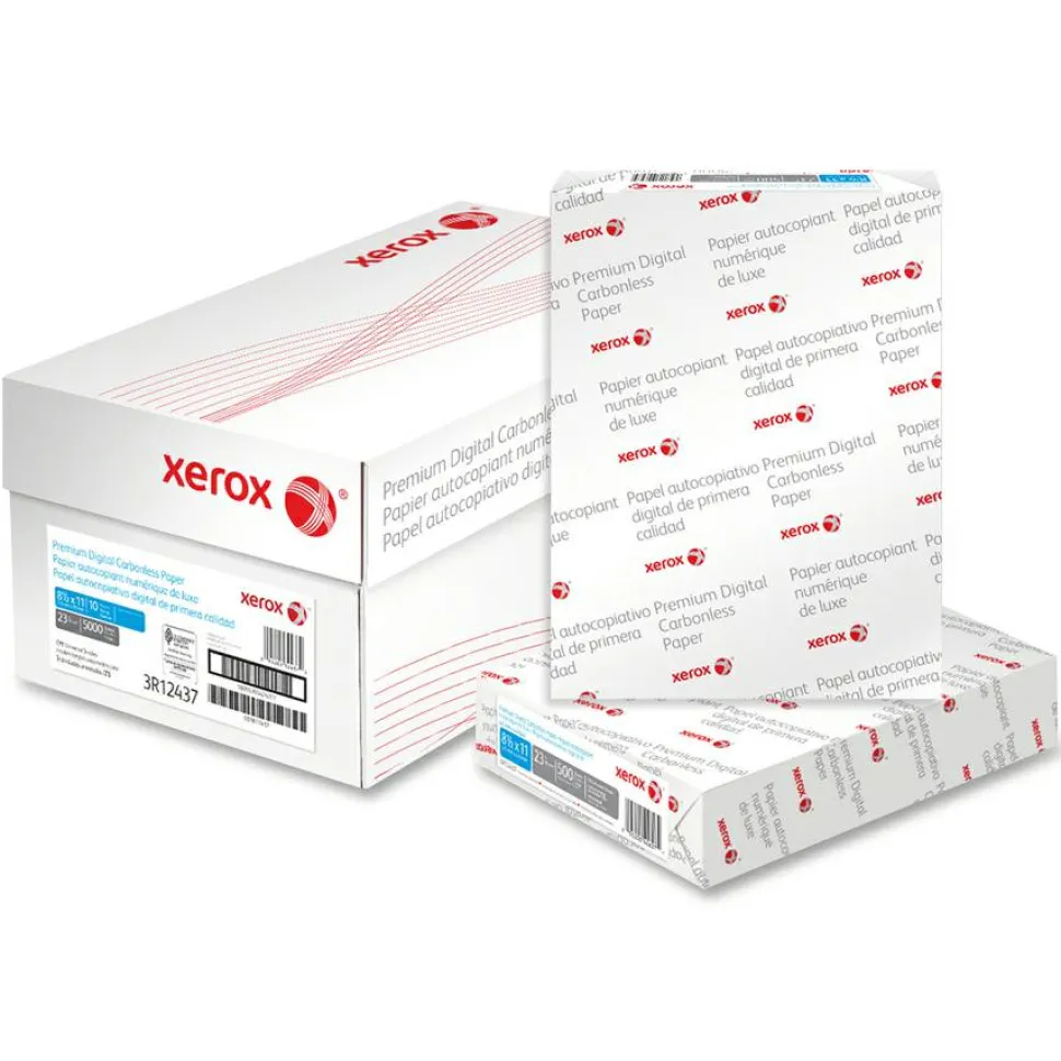 Revolution Digital Carbonless Paper, 1-Part, 8.5 x 11, Canary, 500/Ream
