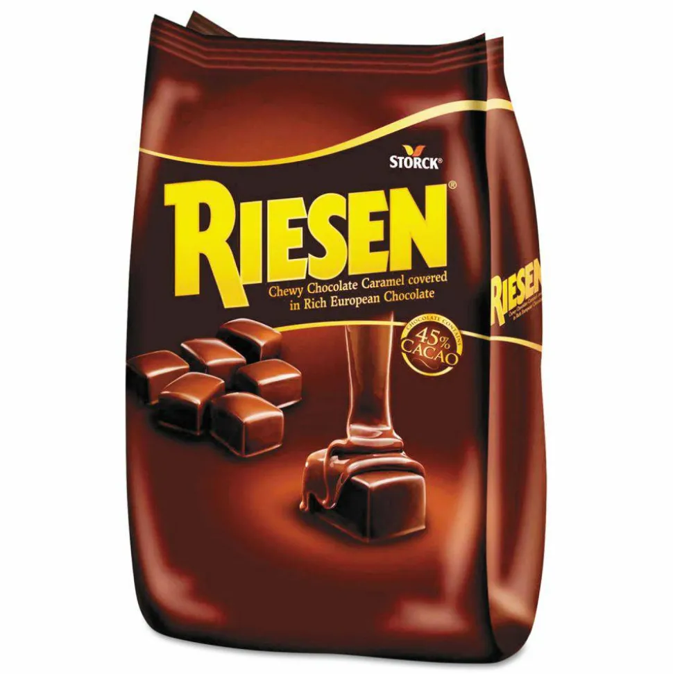 Riesen Chocolate Caramel Candies, 30oz Bag
