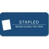 Roaring Spring Blue Book Wide-Ruled Examination Books, 7" x 8 1/2", Pack Of 50