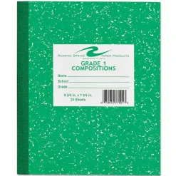 Roaring Spring Grade School Writing Composition Book, Grade 1