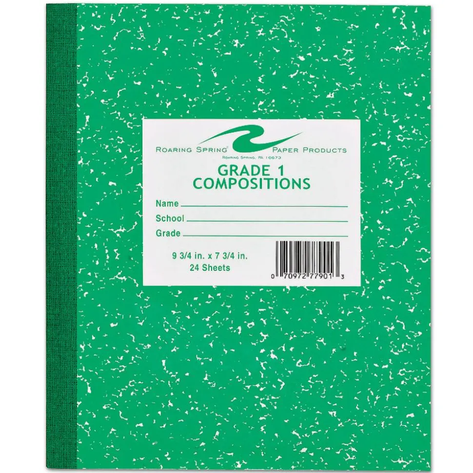 Roaring Spring Grade School Writing Composition Book, Grade 1