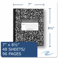 Roaring Spring Tape Bound Composition Notebook, 8 1/2