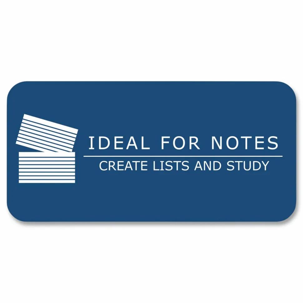 Roaring Spring White Index Cards, 3 x 5, 100 Cards, 36/Carton