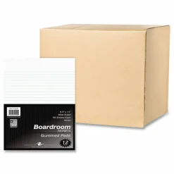 Roaring Spring Boardroom Gum Pad, Wide/Legal Rule, (50) White 8.5 x 11 Sheets, 72/Carton