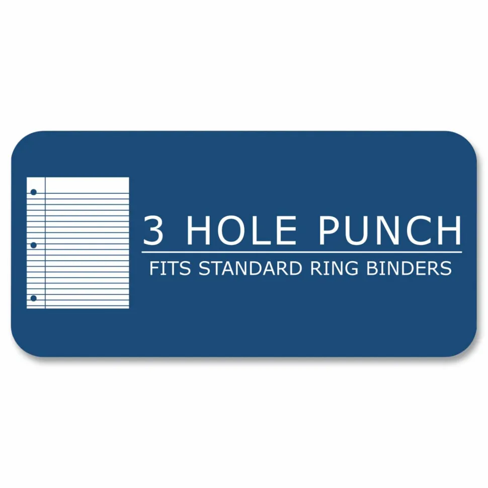 Roaring Spring Engineer Filler Paper, 3-Hole, Frame Format/Quad Rule (5 sq/in, 1 sq/in) 500 Sheets/Pack, 5/Carton