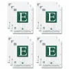 Roaring Spring Engineer Pad, Data Format (1.25" Margin) and Quadrille Rule (5 sq/in, 1 sq/in), (200) Light Green 8.5 x 11 Sheets, 12/Carton