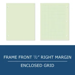 Roaring Spring Engineer Pad, Data Format (0.5