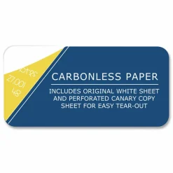 Roaring Spring Lab and Science Two-Part Carbonless Notebook, Quadrille Rule (4 sq/in), Gray Cover, (50) 11 x 9.25 Sheets, 12/Carton