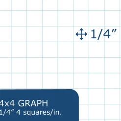 Roaring Spring Lab and Science Two-Part Carbonless Notebook, Quadrille Rule (4 sq/in), Gray Cover, (50) 11 x 9.25 Sheets, 12/Carton