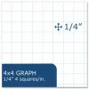 Roaring Spring Lab and Science Two-Part Carbonless Notebook, Quadrille Rule (4 sq/in), Gray Cover, (50) 11 x 9 Sheets, 12/Carton