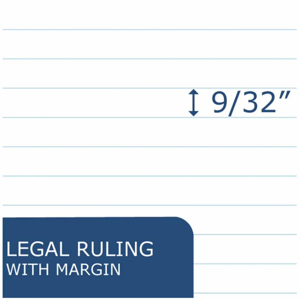 Roaring Spring USDA Certified Bio-Preferred Junior Size Legal Pads