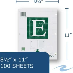 Roaring Spring 5x5 Grid Engineering Pad