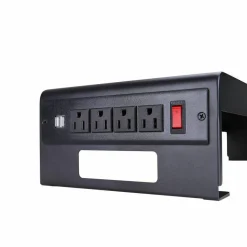 Rocelco Dual Monitor Stand AC-USB