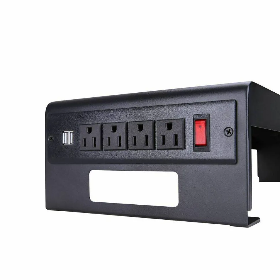 Rocelco Dual Monitor Stand AC-USB