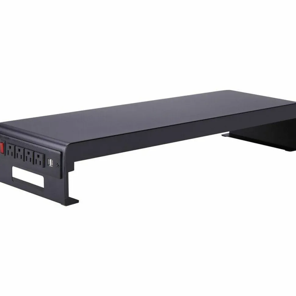 Rocelco Dual Monitor Stand AC-USB
