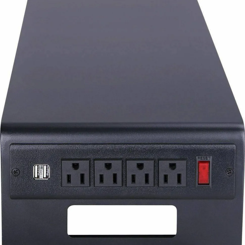 Rocelco Dual Monitor Stand AC-USB