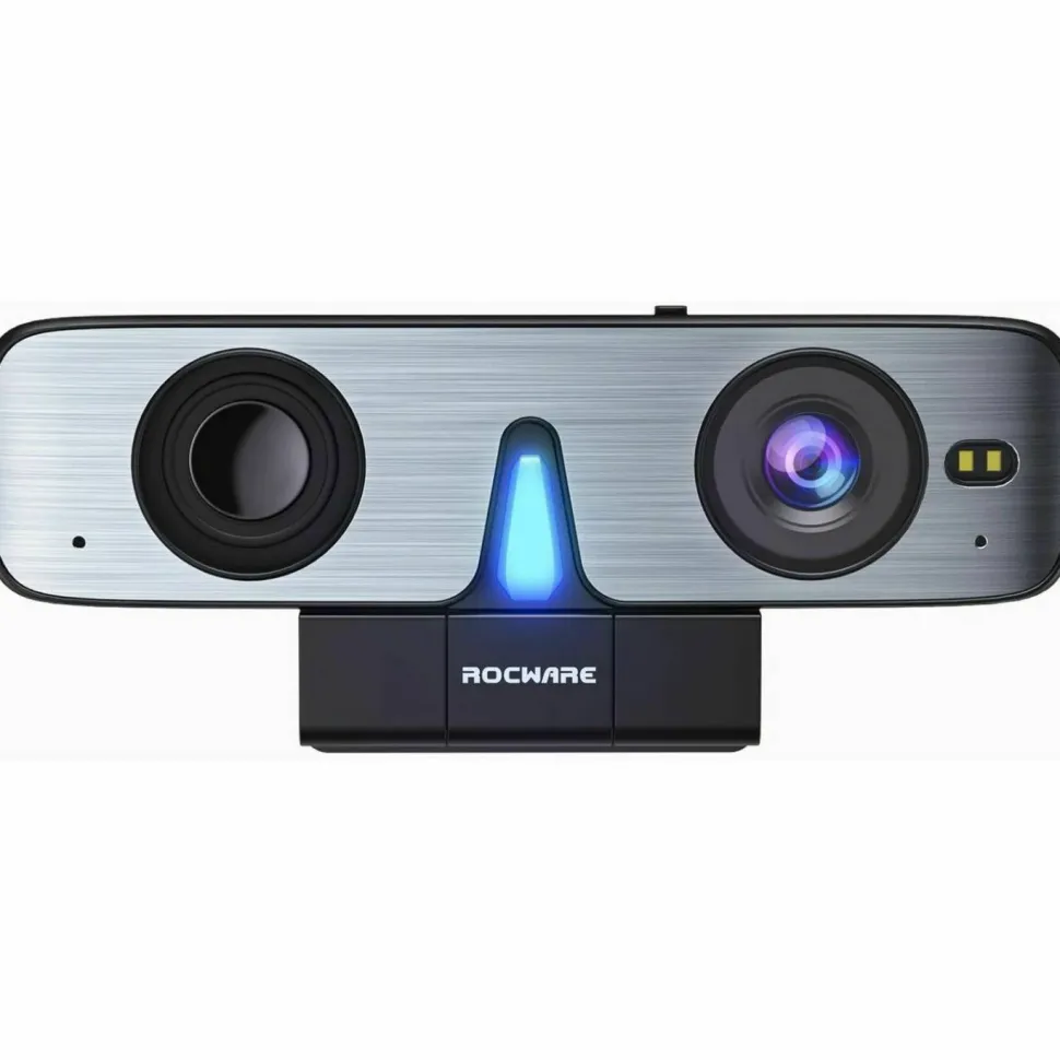 ROCWARE RC08 Webcam - 30 fps - USB 2.0 Type C
